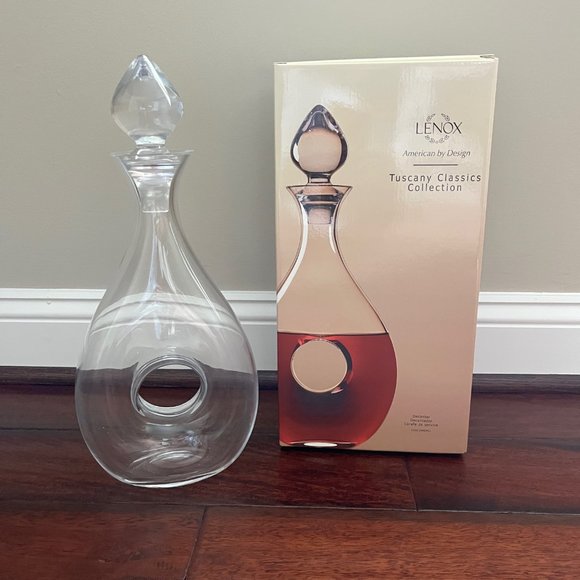 Lenox Dining Lenox Crystal Wine Decanter Tuscany Classics